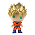 Funko Pop! Animation Dragon Ball Z Super Saiyan Goku 14 Exclusivo Metallic - Imagem 2