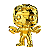 Funko Pop! Marvel Guardiões da Galáxia Star Lord 353 Exclusivo Gold Chrome - Imagem 2