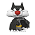 Funko Pop! Animation Looney Tunes Sylvester As Batman 844 Exclusivo - Imagem 2