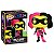 Funko Pop! Heroes DC Comics Arlequina / Harley Quinn 376 Exclusivo BlackLight - Imagem 1