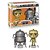 Funko Pop! Television Star Wars C-3PO & R2-D2 2 Pack Exclusivo - Imagem 3