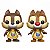 Funko Pop! Games King Hearts Chip And Dale 2 Pack - Imagem 2