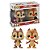 Funko Pop! Disney Mickey Mouse Tico e Teco Chip And Dale 2 Pack Exclusivo Flocked - Imagem 3
