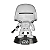 Funko Pop! Television Star Wars First Order Snowtrooper 67 - Imagem 2