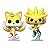 Funko Pop! Games Sonic The Hedgehod Super Tails & Super Silver 2 Pack Exclusivo - Imagem 2