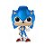 Funko Pop! Games Sonic The Hedgehog Sonic with Ring 283 Exclusivo Metallic - Imagem 2