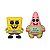 Funko Pop! Animation Bob Esponja SpongeBob Squarepants & Patrick 2 Pack Exclusivo - Imagem 2