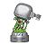 Funko Pop! Ad Icons MTV Moon Person 201 - Imagem 2