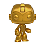 Funko Pop! Games Mega Man 102 Exclusivo Gold - Imagem 2