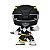 Funko Pop! Television Power Rangers Black Ranger 1371 - Imagem 2