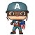 Funko Pop! Marvel WWII Ultimates Captain America 821 Exclusivo - Imagem 2