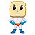 Funko Pop! Animation Ren And Stimpy Exclusive Powered Toastman 1094 - Imagem 2