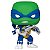 Funko Pop! Retro Toys Power Rangers X Teenage Mutant Ninja Turtles Leonardo 104 Exclusivo - Imagem 2
