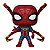 Funko Pop! Marvel Os Vingadores Guerra Infinita Iron Spider 300 Exclusivo - Imagem 2