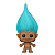 Funko Pop! Filme Trolls Good Luck Trolls Teal Troll 02 - Imagem 2
