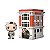 Funko Pop! Town Filme Ghostbusters / Os Caça Fantasmas Dr. Peter Venkman With Firehouse 03 - Imagem 2