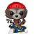 Funko Pop! Filme Marvel Holiday Guardiões da Galáxia / Guardians Of The Galaxy Rocket Raccoon Holiday 531 - Imagem 2
