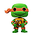 Funko Pop! Television As Tartarugas Ninjas Michelangelo 62 - Imagem 2