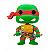 Funko Pop! Television As Tartarugas Ninjas Raphael 61 - Imagem 2