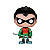 Funko Pop! Television Os Jovens Titãs / Teen Titans Go Robin 107 - Imagem 2