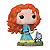 Funko Pop! Disney Valente Merida 1022 - Imagem 2