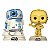 Funko Pop! Television Star Wars R2-D2 & C-3PO 2 Pack Exclusivo - Imagem 2