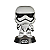 Funko Pop! Television Star Wars First Order Stormtrooper 66 - Imagem 2