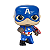 Funko Pop! Marvel Capitão America / Captain America 137 Exclusivo - Imagem 2