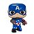 Funko Pop! Marvel Civil War Captain America 137 Exclusivo - Imagem 2