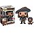 Funko Pop! Filme Piratas do Caribe Barbossa With Monkey 225 Exclusivo - Imagem 1