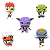Funko Pop! Animation Dragon Ball Z Recoome Guldo Ginyu Jiece Burter 5 Pack Exclusivo - Imagem 2