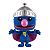 Funko Pop! Sesame Street / Vila Sesamo Super Grover 01 Exclusivo Flocked - Imagem 2