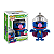 Funko Pop! Sesame Street / Vila Sesamo Super Grover 01 Exclusivo Flocked - Imagem 1