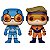 Funko Pop! Heroes DC Super Heroes Blue Beetle & Booster Gold 2 Pack Exclusivo - Imagem 2