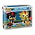 Funko Pop! Games Sonic The Hedgehog Shadow & Super Shadow 2 Pack Exclusivo Glow - Imagem 1