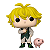 Funko Pop! Animation The Seven Deadly Sins Meliodas With Hawk 1497 - Imagem 2