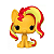 Funko Pop! Digital NFT Animation My Little Pony Sunset Shimmer 67 Exclusivo NFT 1550 Pcs - Imagem 2