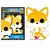 Funko Pop Pin! Games Sonic The Hedgehog Tails 01 Exclusivo Glow - Imagem 1