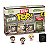 Funko Bitty Pop! Television Parks And Recreation Ron Swanson, Leslie Knope, Andy Dwyer + Surpresa - Imagem 1