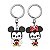 Funko Pop! Keychain Chaveiro Disney Mickey & Minnie - Imagem 2