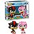 Funko Pop! Games Sonic The Hedgehog Shadow & Amy 2 Pack Flocked Exclusivo - Imagem 3