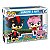 Funko Pop! Games Sonic The Hedgehog Shadow & Amy 2 Pack Flocked Exclusivo - Imagem 1