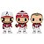 Funko Pop! Football NFL Patriots Julian, Tom, Bob 3 Pack Exclusivo - Imagem 2