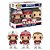 Funko Pop! Football NFL Patriots Julian, Tom, Bob 3 Pack Exclusivo - Imagem 3