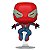 Funko Pop! Marvel Spider Man Homem Aranha Peter Parker Velocity Suit 974 Exclusivo - Imagem 2