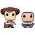 Funko Pop! Disney Toy Story Woody & Buzz Lightyear 2 Pack Exclusivo - Imagem 2