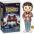 Funko Pop! Rewind VHS Filme Back to the Future Marty McFly Exclusivo Chase - Imagem 1