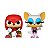 Funko Pop! Games Sonic the Hedgehog Knuckles and Rouge 2 Pack Exclusivo - Imagem 2