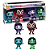 Funko Pop! Rocks Kiss Spaceman Demon Starchild Catman 4 Pack Exclusivo - Imagem 3