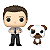 Funko Pop! Television Parks and Recreation Chris Traeger With Champion 1415 - Imagem 2